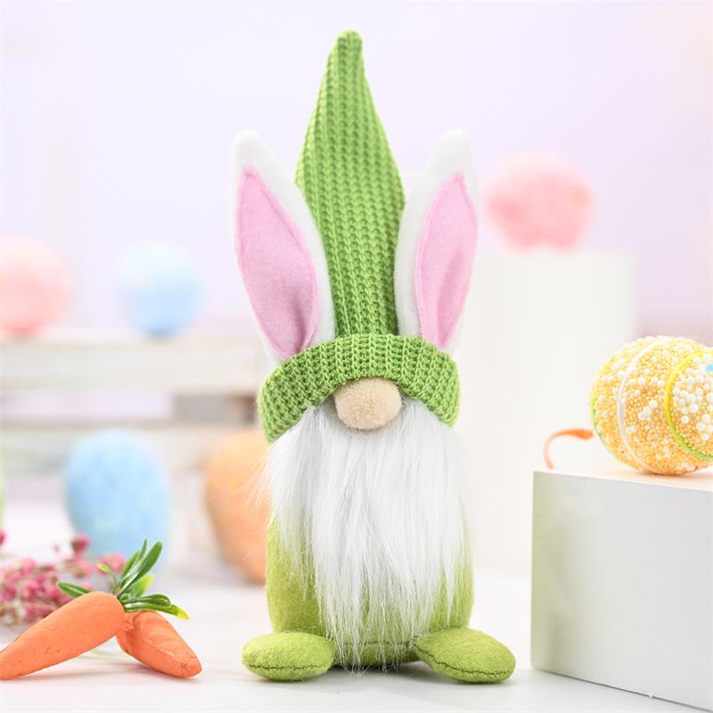 Easter Gnome Bunny Rabbit Gonk Tomte Dwarf Plush Doll Toy Ornaments kids Gift