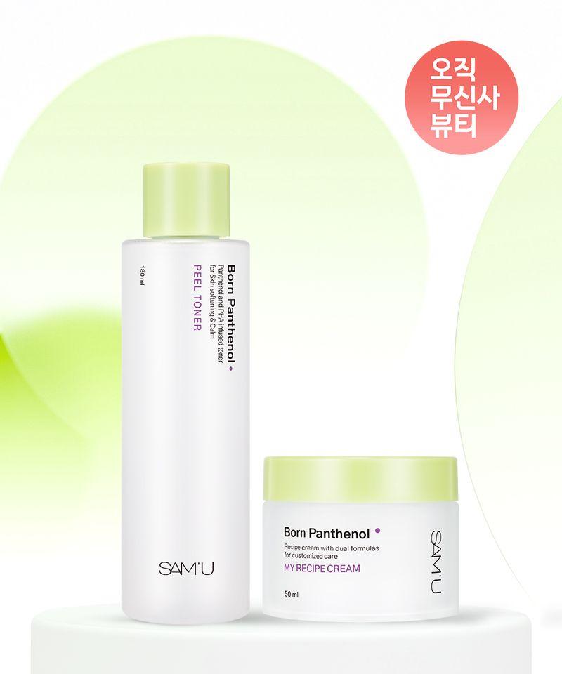 Semu Bon Panthenol Peel Toner 180ml + My Recipe Cream 50ml