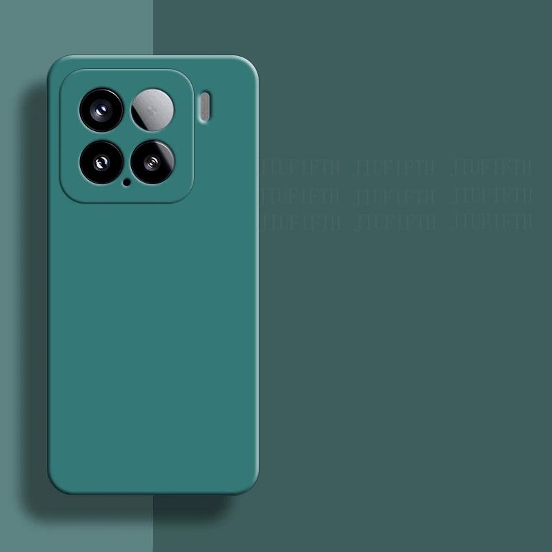 For Xiaomi 15 5G Phone Case Xiomi MI 13 13T 14 14t 15 Pro Cover Liquid Silicone Rubber Shockproof Bumper TPU Cases