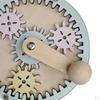 Busy Board Hand Crank Gear Early Teaching Educational DIY Material Practical Skill Unpainted