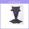 Childrens Shark And Mermaid Knit Blanket With Modern Design For Spring And Autumn
