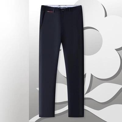 MONTAGUT Men's High-Count Cotton Cool Casual Trousers