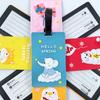 Xinqin Luggage Tag, Travel Portable Carry-On Tag, Cartoon Creative Luggage Check-In Pendant Label, Anti-Loss Hanging Tag