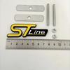 3D kovové logo ST Line odznak emblém na kufr přední mřížku pro Ford Focus MK4 PUMA Mondeo Kuga Fiesta ST Line samolepka příslušenství