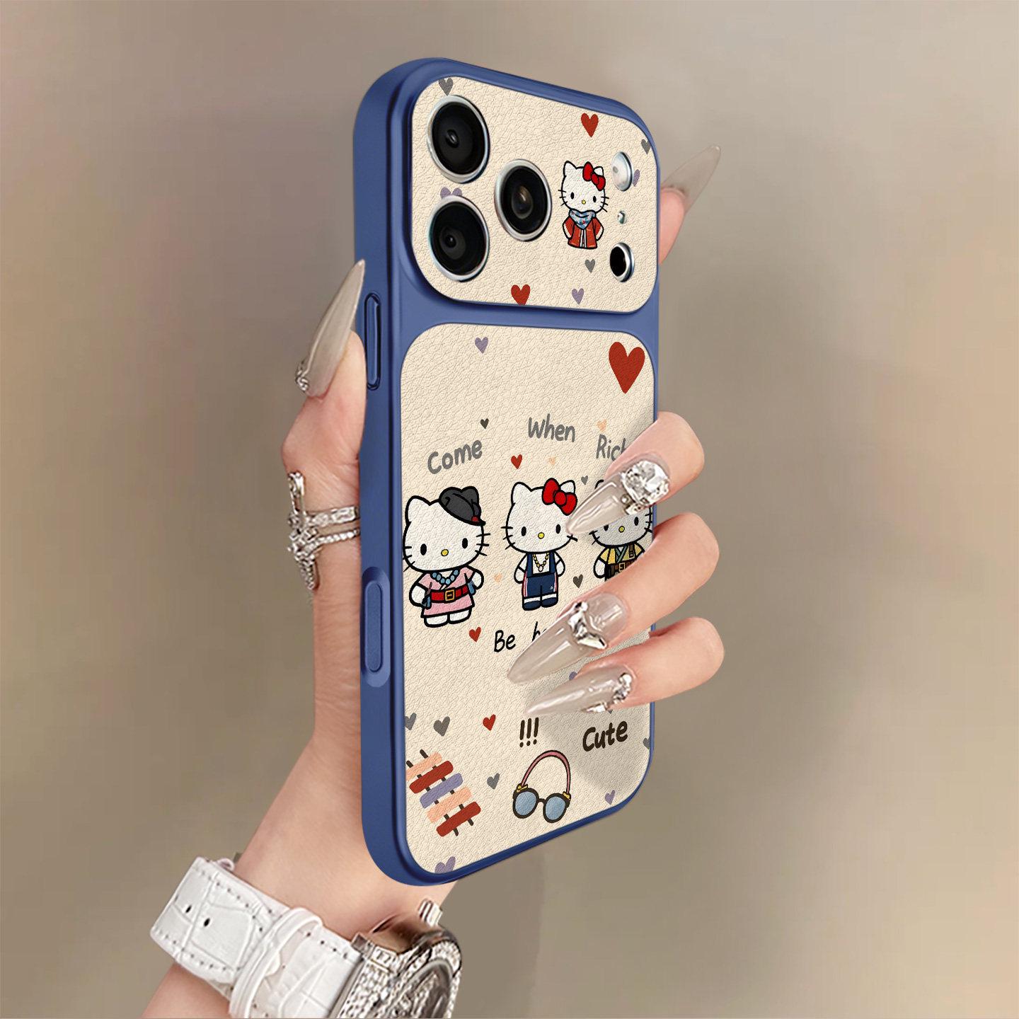 

Rainbow Cat Phone Case for Apple 17 Pro Max, 16 Pro, 15 Pro Max, 14 Pro - High-end Anti-fall Protection 14 Plus