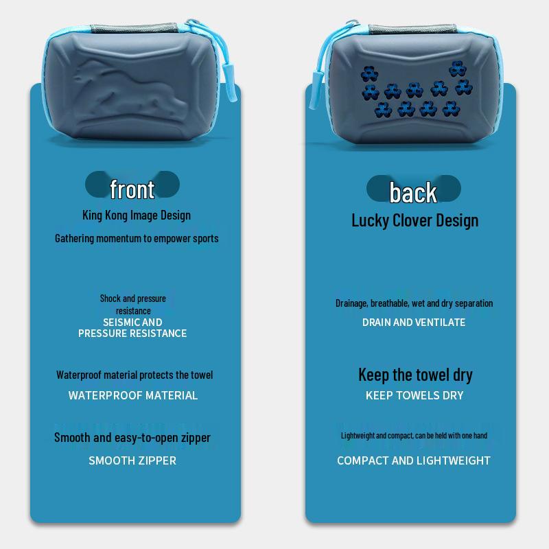 Chladicí ručník EVA - Rychleschnoucí, studený na dotek pro sport & akce