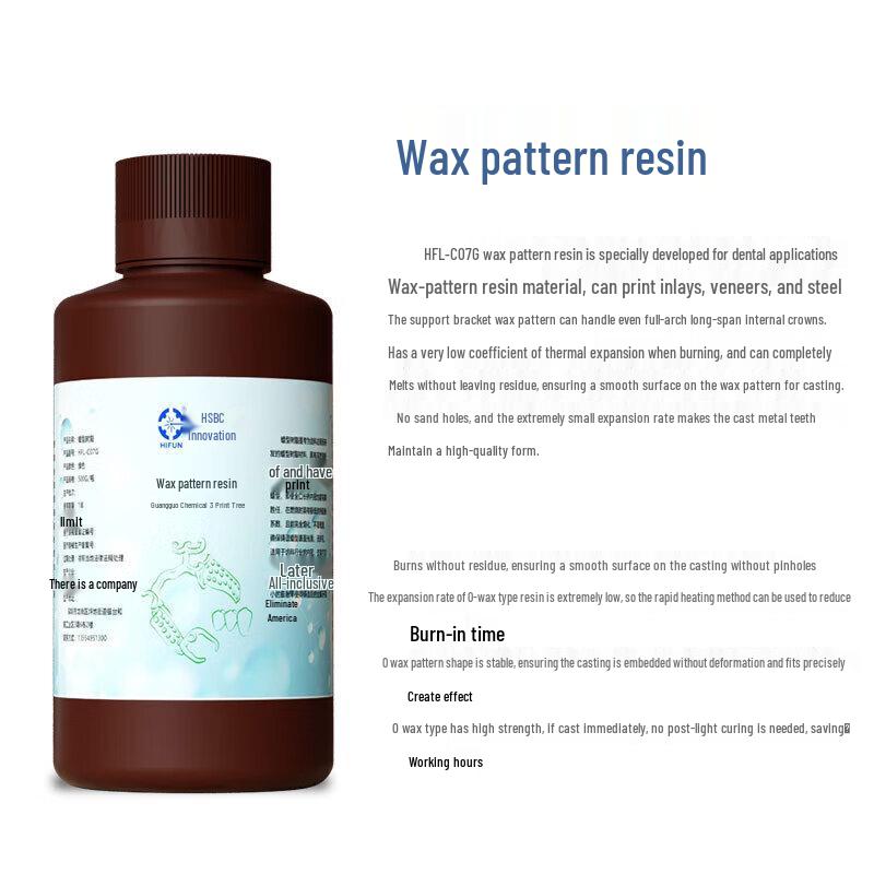 HIFUN Dental UV Curing 3D Printing Resin