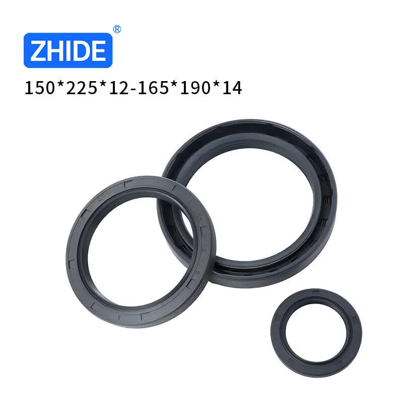 ZHIDE TC Nitrile Rubber Double Lip Skeleton Oil Seal 1 piece