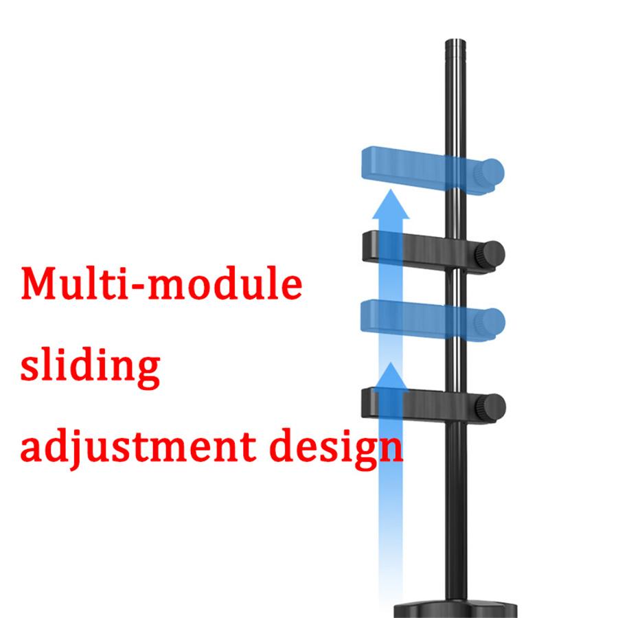 

Aluminum Alloy Computer Graphics Card Bracket Vertical Fixing Bracket Radiator