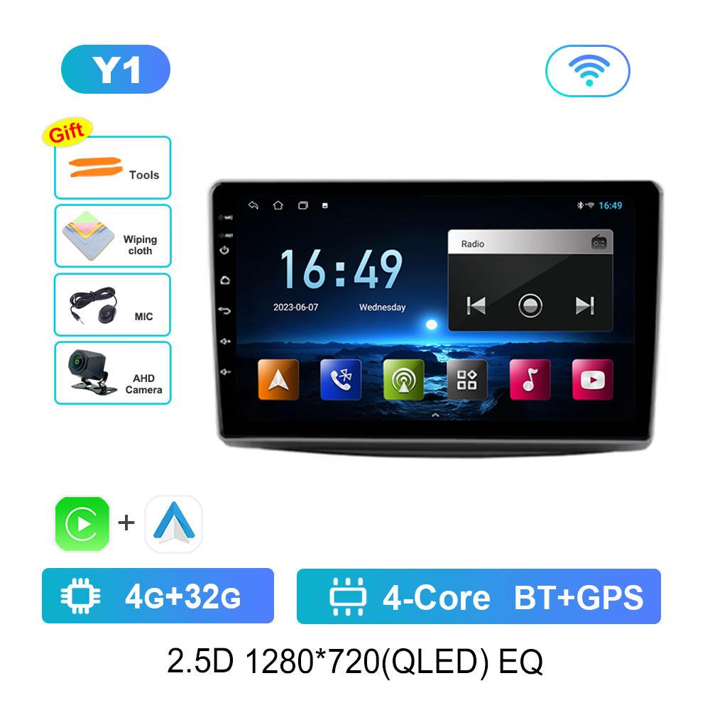 Car Audio Multimedia Player Navigation GPS Android 14 for Alfa Romeo MiTo 955 2008 - 2016 Touch Screen WiFi BT Head Unit 4G