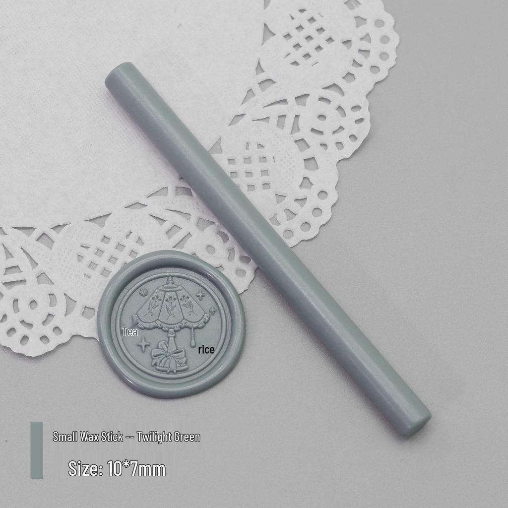 Bețișoare de Ceară de Sigiliu Mat Perlat, 125 Culori, 10x0.7cm, Compatibile cu Pistoale de Ceară, Culori Mixabile