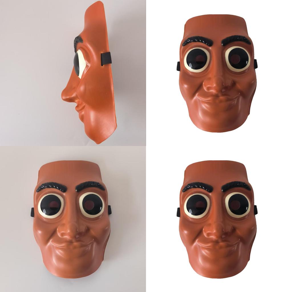 Tungtungtungsahur Halloween-Maske für Cosplay und Themenpartys