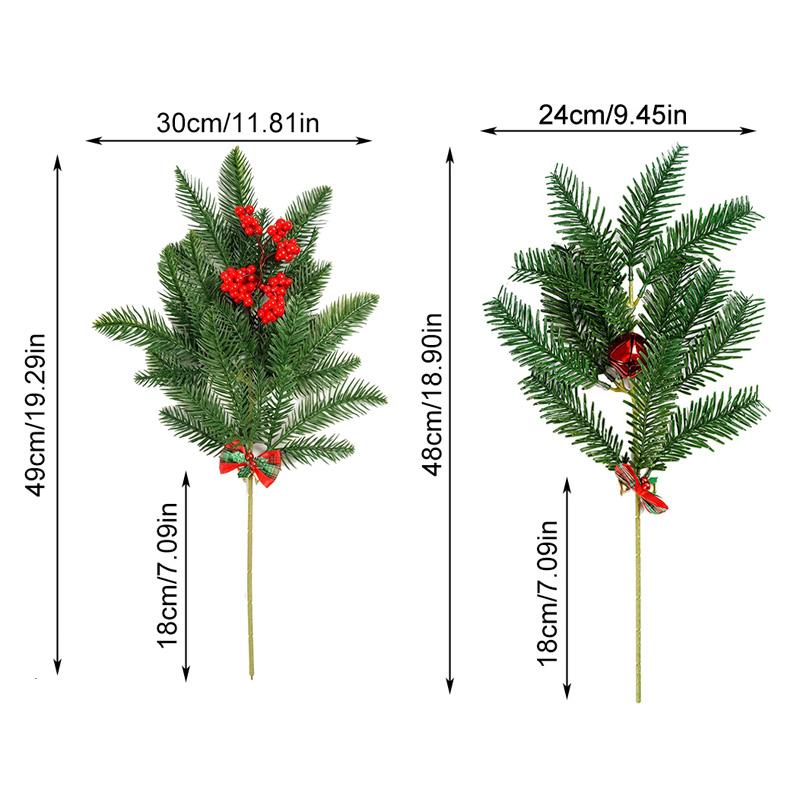 Christmas Home Decoration Red Berry Ornament Bouquet Festival Gift Box Decoration