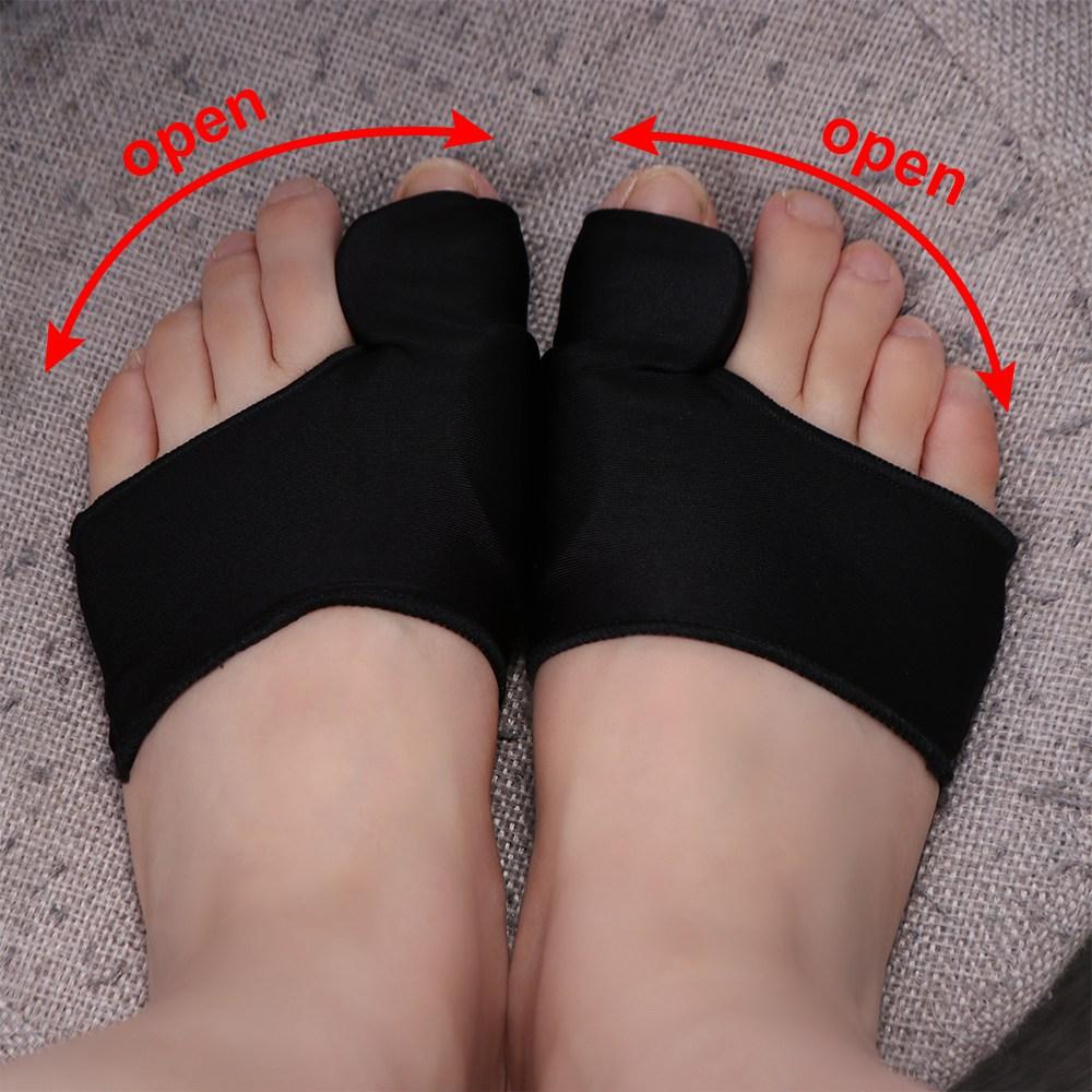 1 pair Foot Care Tool Valgus Correction Orthotics Pedicure Sock Bunion Corrector SEBS Protector Toe Separator Female