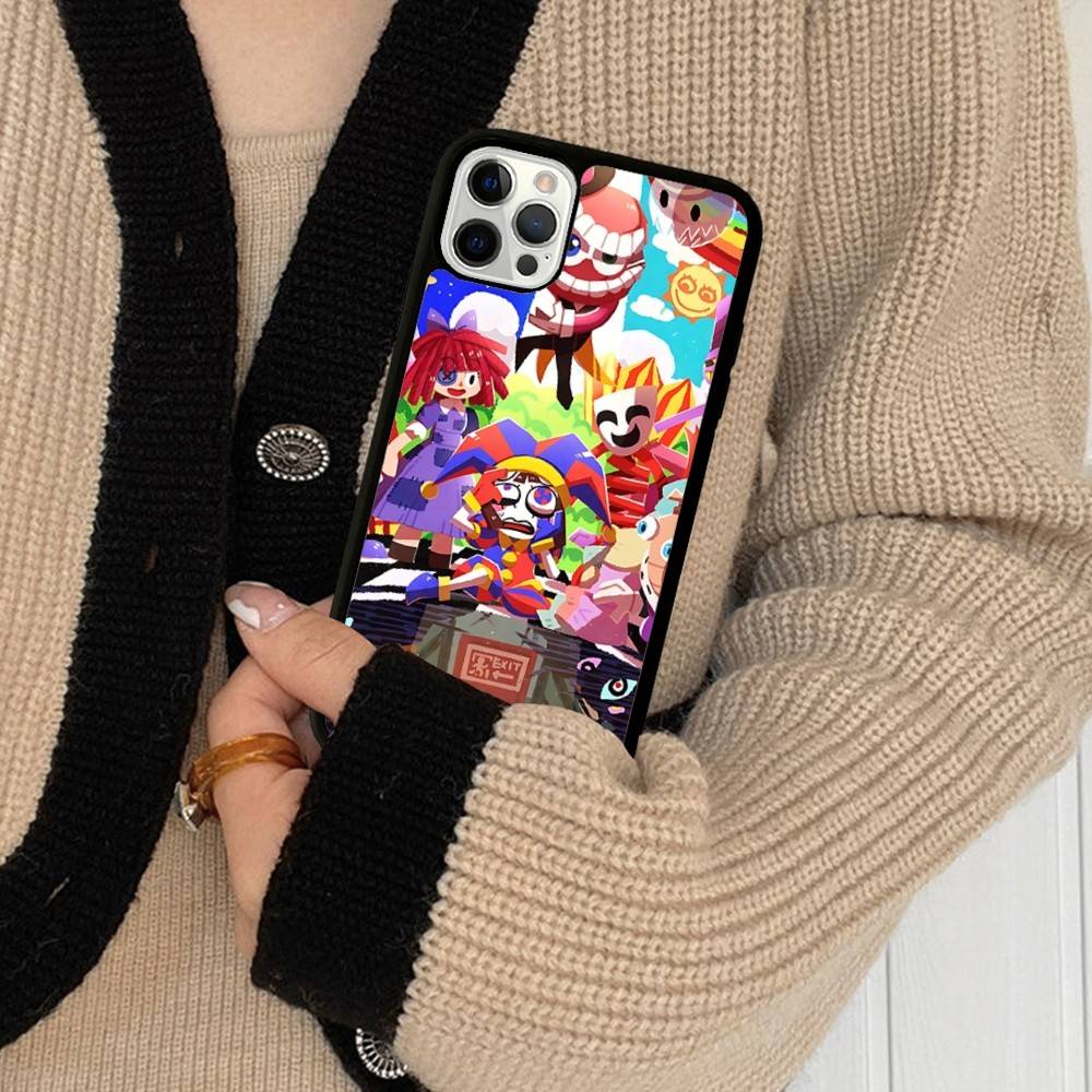

Смішний A-Amazing D-Digital C-Circus Чохол для телефону Для IPhone 16 E 16 15 14 Plus 17 13 12 11 Pro Max TPU+PC Ударостійкий Чохол iPhone 15 pro