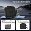 Silicone Case Anti-Scratch Full-Body Protective Skin Cover with Carabiner for TOZO OpenEgo True Wireless Open-Ear Earbuds