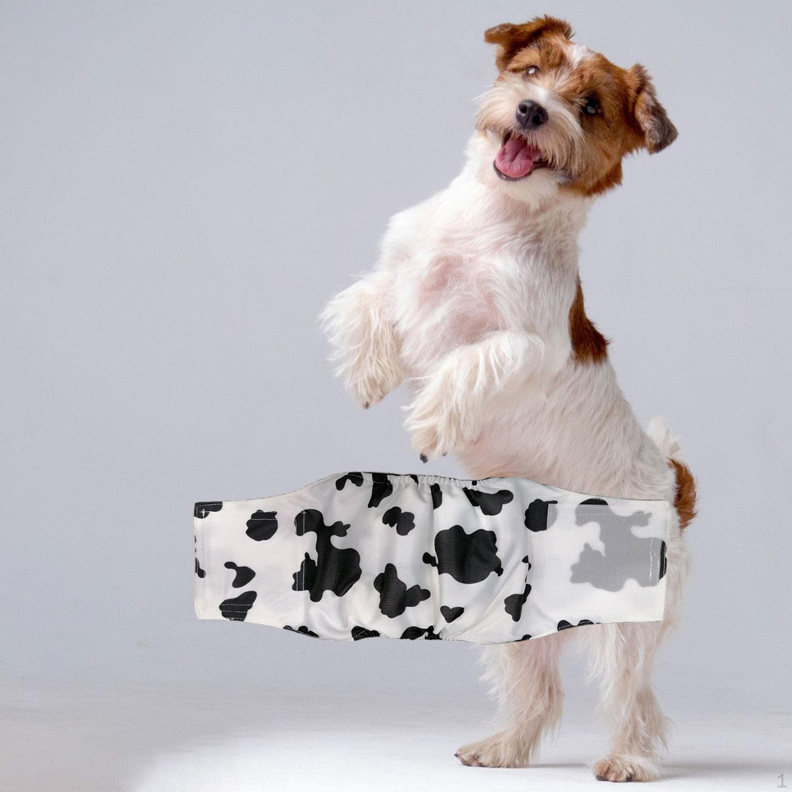 

Регулируемый подгузник для собак, многоразовый пеленальный бандаж, бандаж для щенков, высокоабсорбирующие штаны для маленьких собак XL