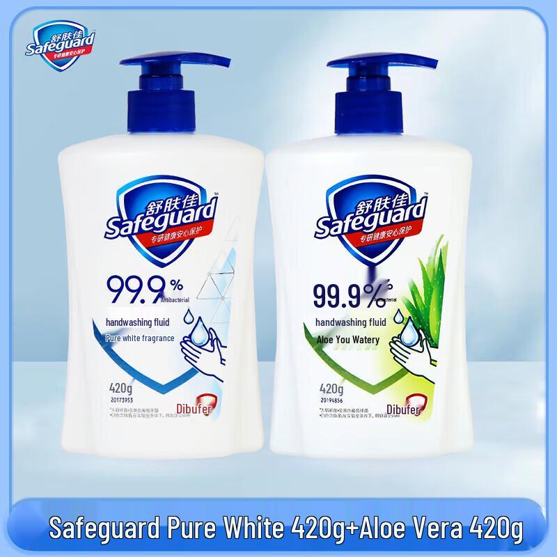 

Safeguard Antibacterial Hand Wash Refill Duo Pack