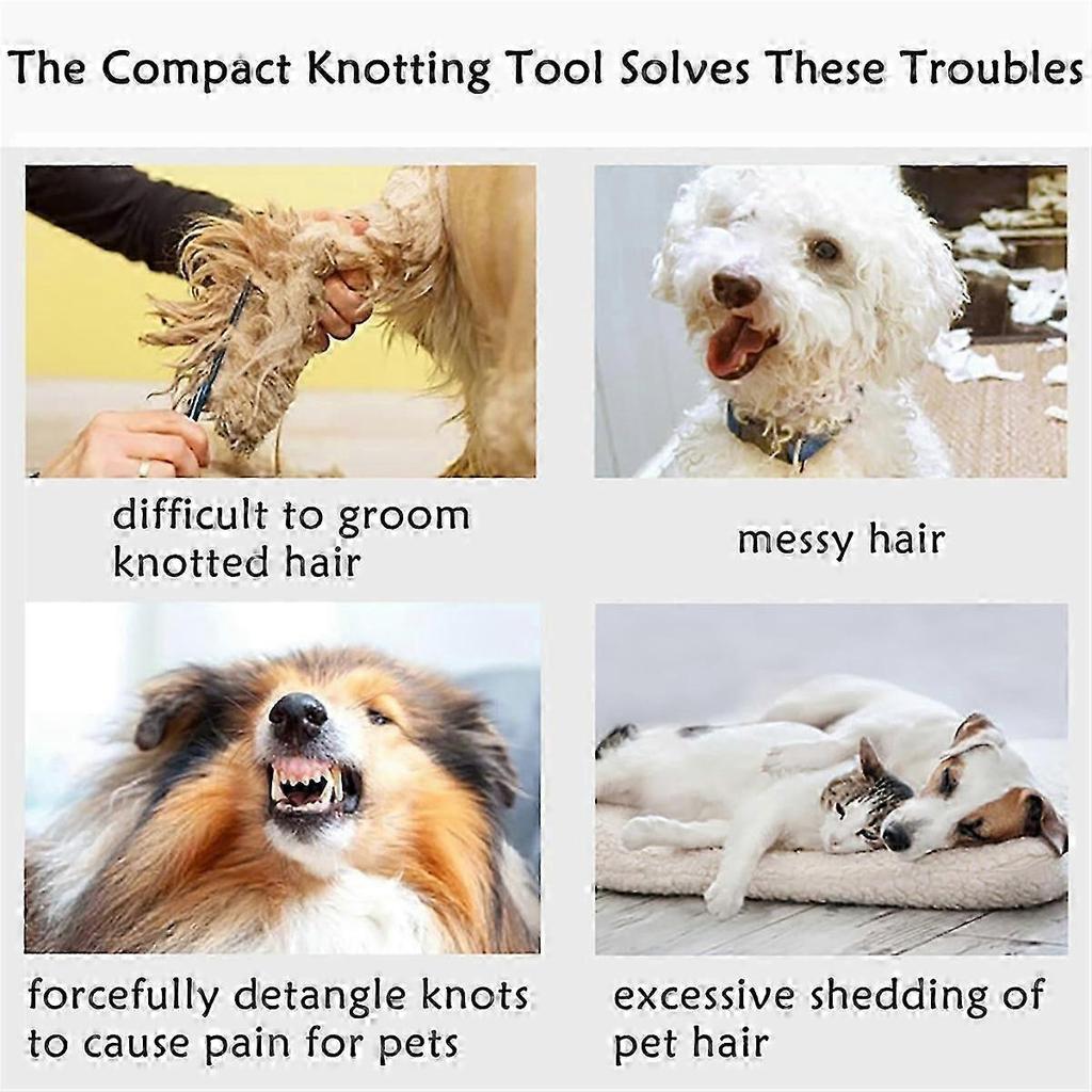 2025 Latest Model Knotting Comb for Cats, Pet Knotting Comb De Knotting Comb for