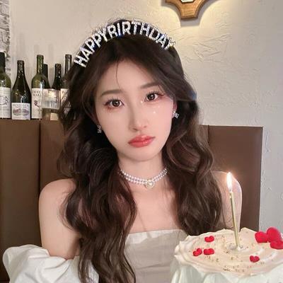 Birthday Headgear Hair Accessories Queen Lord Crown Party Hairpin New Year Headgear Decorative Props Headband Headband