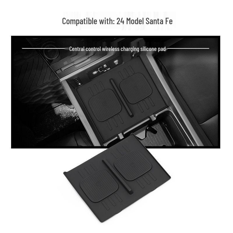 

Compatible with 2024-2026 Hyundai Santa Fe armrest and center console storage organization. 24-25 Hyundai Santa Fe OEM Design
