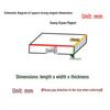 N52 Super Strong Neodymium Iron Boron Magnet, Rectangular 25x30x100mm, Permanent Magnetic Steel Sheet.