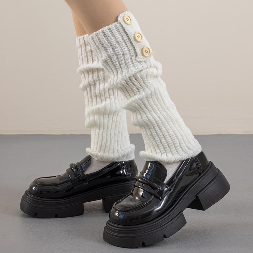 Balletcore Y2K Leg Warmers Lolita JK Boots Cover Fashion Long Tube Stockings Women