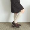 [IHM25FWS18] Soft Rib Knee Socks Oatmeal