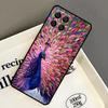 Coque à motif paon animal pour Samsung Galaxy M33 M53 M13 M15 M35 M55 M32 M16 M36 M56 M54 M20 M52 M34 M14 M11 M31