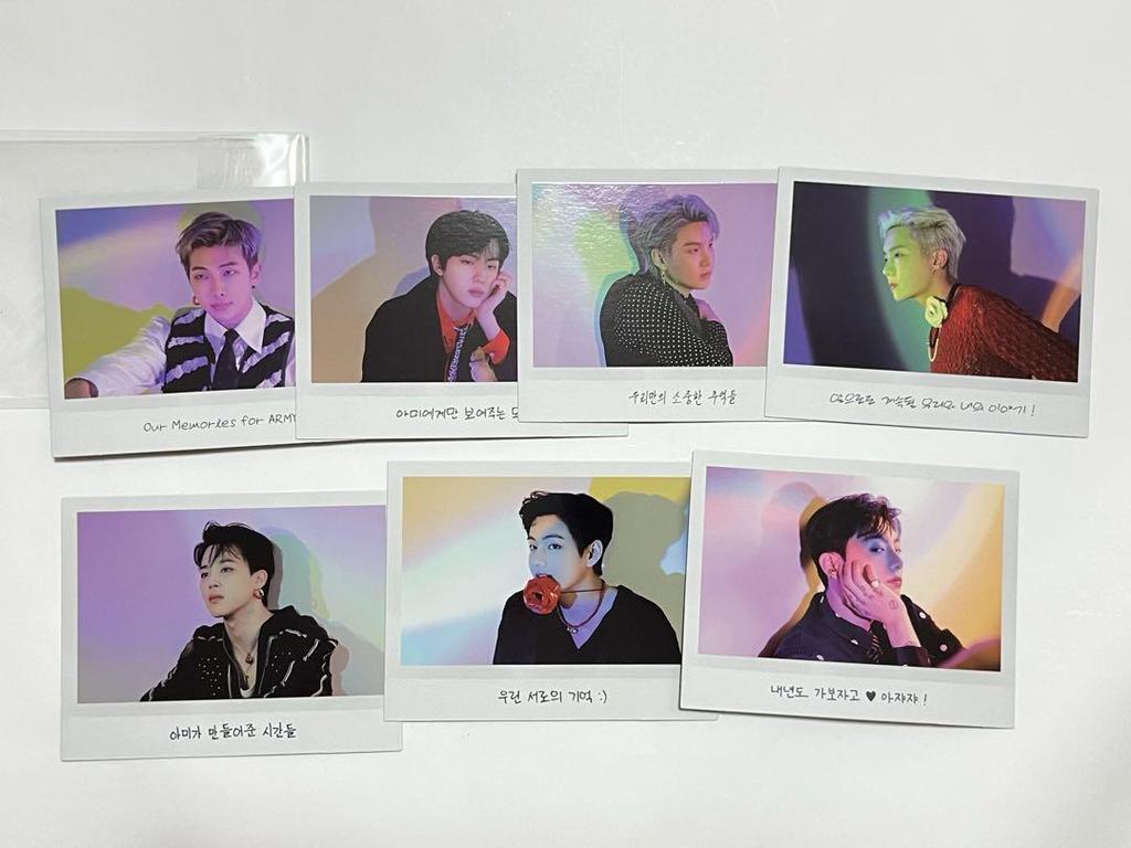 [USED] BTS MEMORIES 2021 JIN Blu-ray