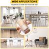 16pcs Silicone Table and Chair Leg Feet Pad Caps Square Caps Sock Foot Cover Non-slip Furniture Floor Protector Pad