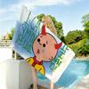 Cartoon cute C-Caillou Towel Drying Bath Towel Applicable To Light Swimming Camping Yoga Beach Out