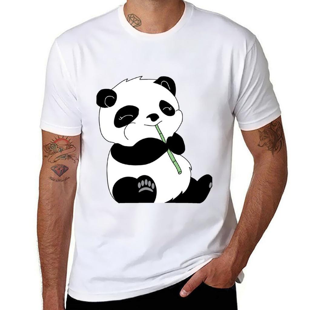 Panda Tshirt Cotton T Shirts High Quality Tshirt