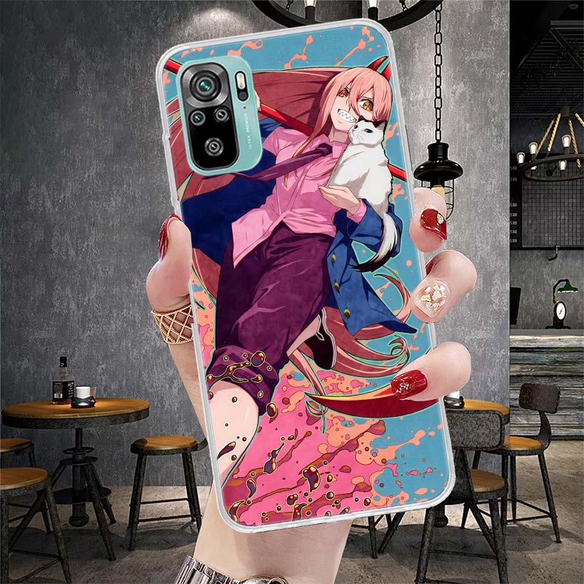 C-Chainsaw Mans Power Soft Phone Case For Xiaomi Redmi Note 15 14 14S 13 12 Pro Plus 12S 11 11S 11E 10 10S 11T 5G Fundas Coque R