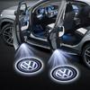 Für Volkswagen Autoemblem Kabellose Innenleuchte Auto Tür Willkommenslicht LED-Projektor Für Volkswagen CC R-Line GTI T5 Golf T-RO