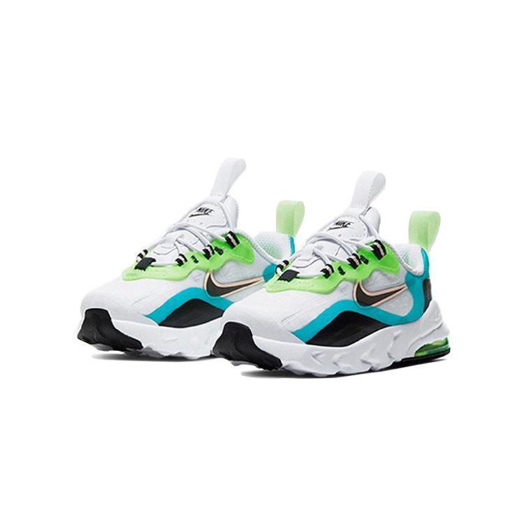 New Nike Air Max 270 Low Top Toddler Shoes Blue White Green Infant And Toddler CW2213-300