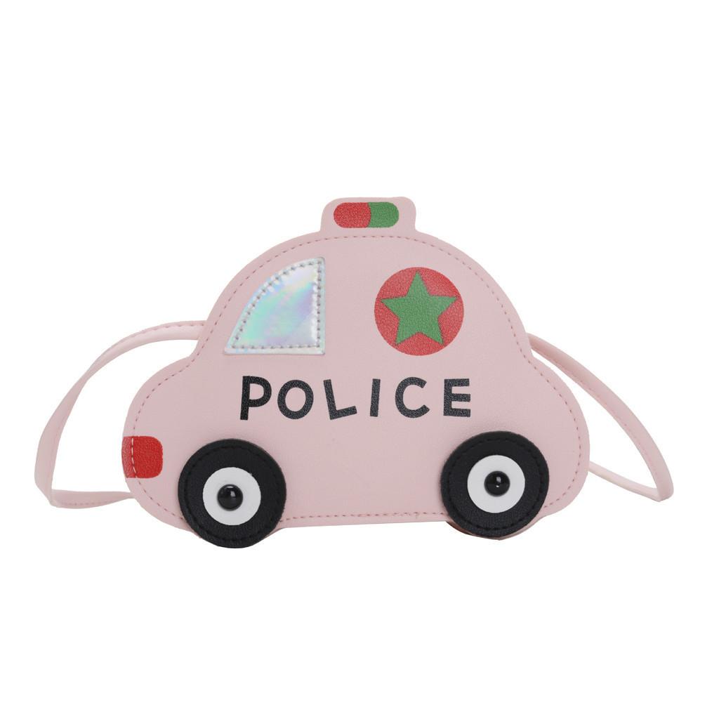 Adorable Cartoon Car Kids Crossbody Bag Cute Shoulder Bag For Boys And Girls