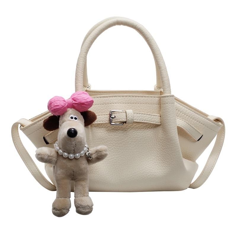 Casual Fashion Handbag New Commuter Versatile Solid Color Shoulder Messenger Bag