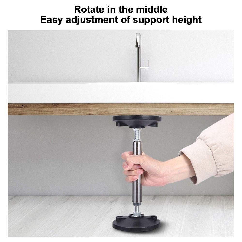 Multifunctional Telescopic Support Rod Stainless Steel Extendable Rod Kitchen Sink