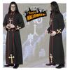 Robe Medieval Priest Cosplay Costume Party Halloween Roleplay Outfit Events