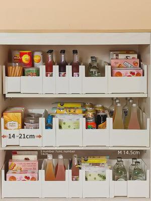 Retractable Right Angle Kitchen Storage Box for Under-Sink and Desktop Organization