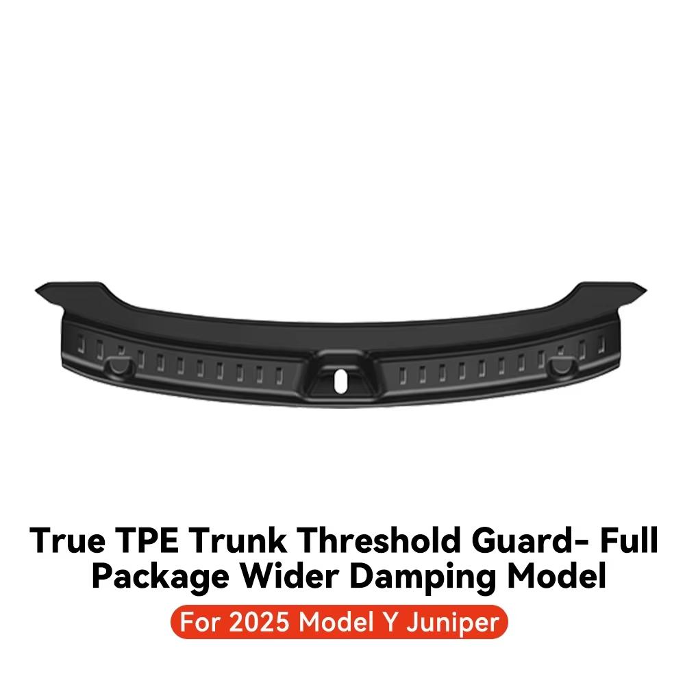 YZ For D9 Model Y Juniper 2026 Trunk Sill Plate Protector TPE Rubber Protector D9 Threshold Bumper Pad Prevent Scratching SH9