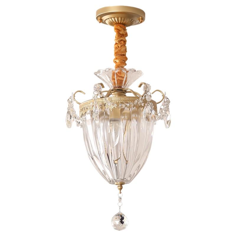 Crystal Chandelier for Bedroom, Hallway, or Living Room - European/American Style, 2025 Model