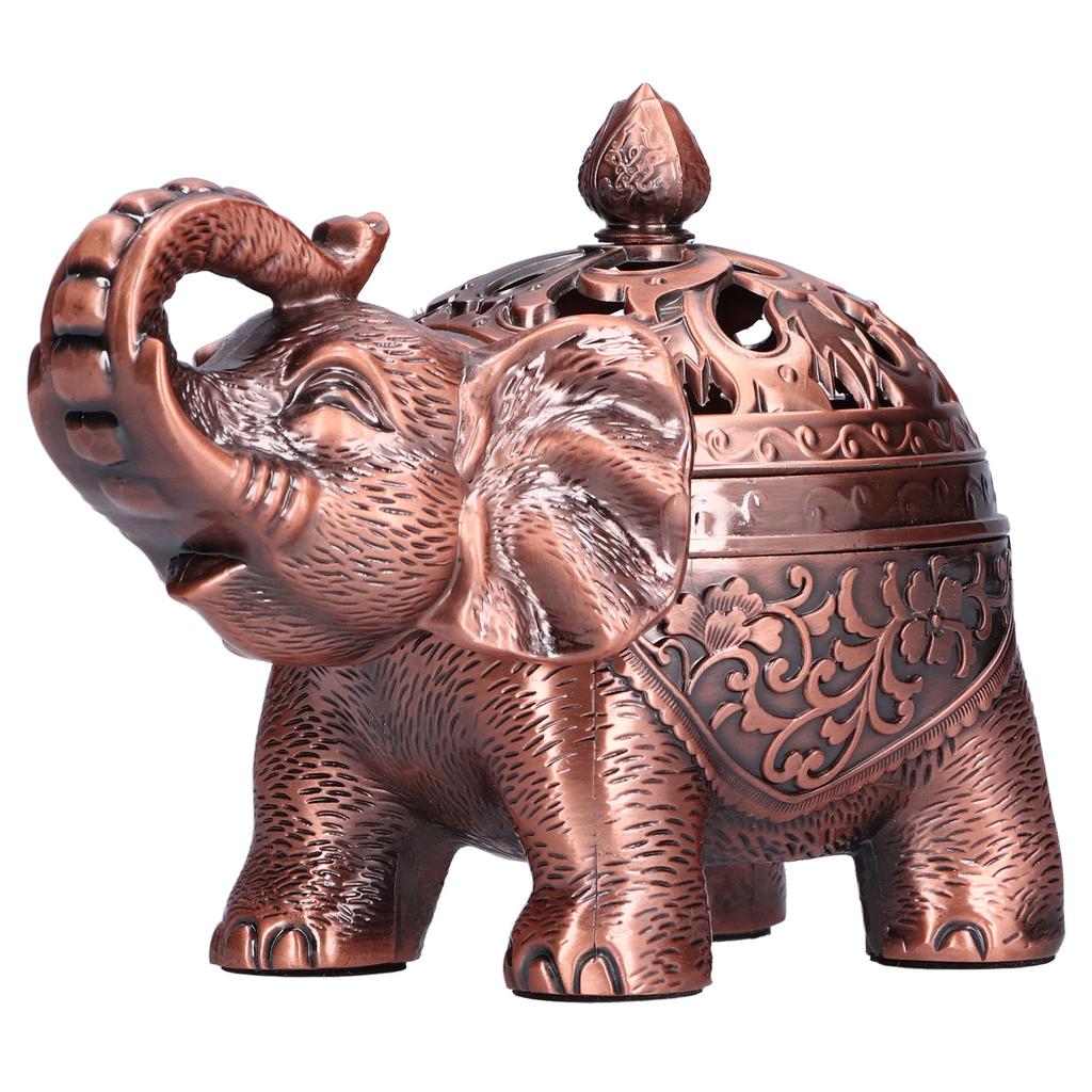 Elephant Incense Burner with High Feet Multifunctional Incense Holder Stand for Home