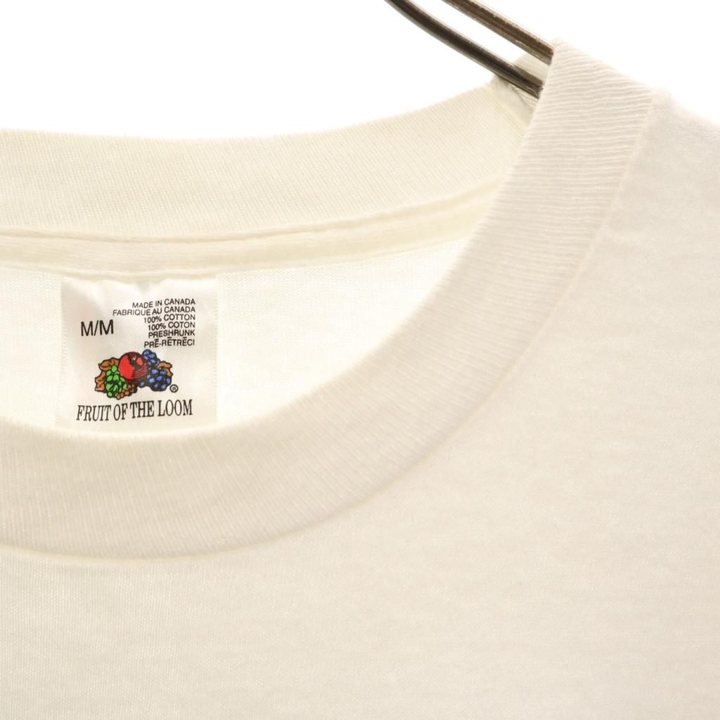 FRUIT OF THE LOOM 90s Old Canadian Bird Short Sleeve Single Stitch T-shirt Men's Used