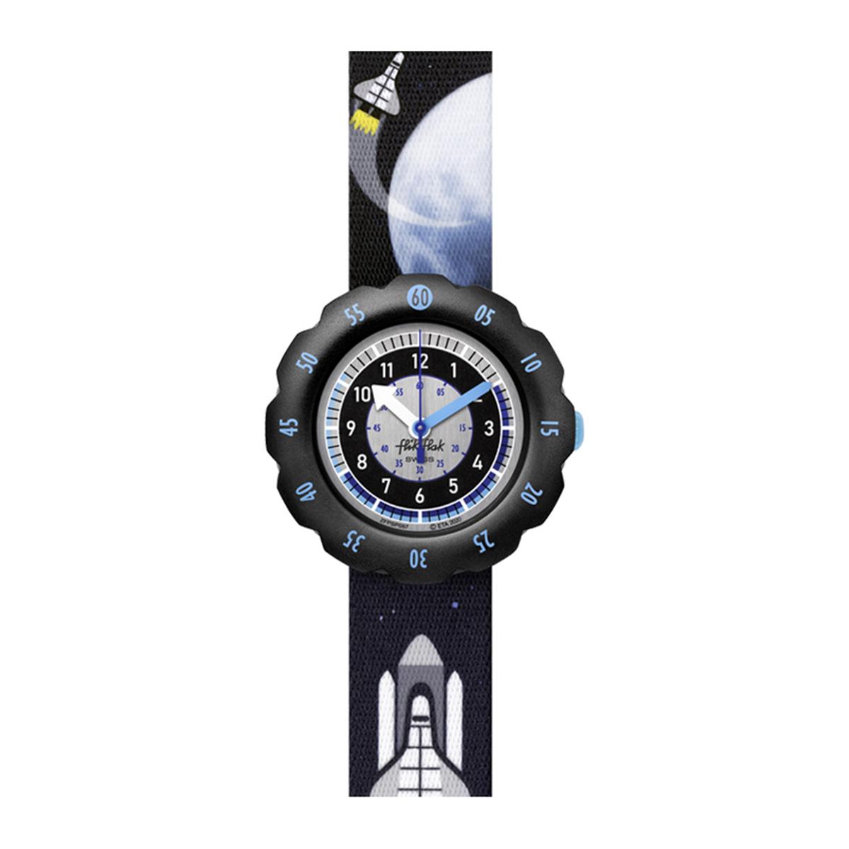 SWATCH Unisex Flik Flak Feifei Series Black Watch ZFPSP057 ZFPSP057 ZFPSP057