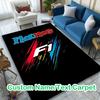 [F1 Racing Car (10) Printed Carpet] Non-slip Office Rug, Cozy Area Carprt for Living Room Use, Soft Home Sofa Chair Mat