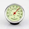 Portable Round Thermometer Fashion Mini Thermometer with Metal Frame for Auto