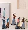 Creative American Band Decoration Musical Instrument Model Living Room Porch Study Nordic Arts And Crafts Statue Sculpture Home