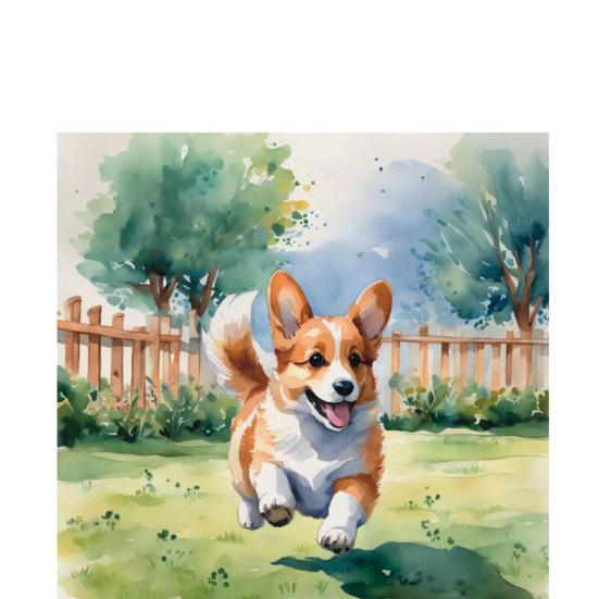 2026 Sněhový den Corgi Nástěnný kalendář 12měsíční kalendář s tématikou psa Corgi z tlustého papíru pro dekoraci domácí kanceláře, domácí dekorace, nástroj pro řízení času